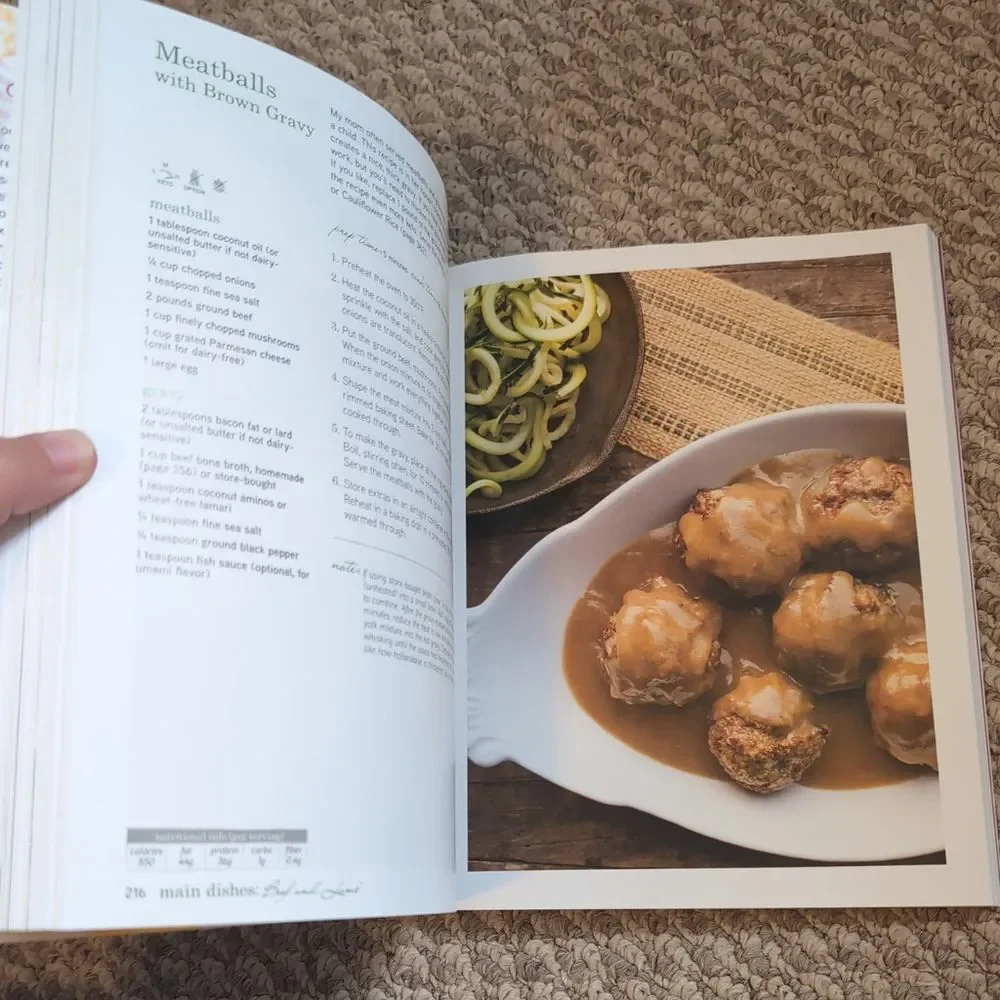 Keto Comfort Foods cookbook by Maria Emmerich
